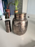 斑錫·龍錫罐瑞鶴春生茶倉(cāng)復(fù)古手工高純錫茶葉罐密封儲(chǔ)茶罐個(gè)舊錫器 春生茶倉(cāng) 曬單實(shí)拍圖