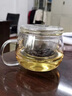 喆湘日本平底杯子可加熱玻璃杯茶杯泡花茶紅茶杯茶水分離泡茶杯辦公室 云趣杯 330ml 曬單實(shí)拍圖