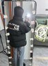 辰衣純美式高街字母面包服棉服外套女冬季oversize情侶保暖加厚棉衣棉襖 灰色（優(yōu)質版） XL 曬單實拍圖