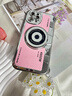葵也適用蘋果16promax手機殼全包高端iPhone15plus斜挎掛繩防摔14 【粉色】相機+手提繩 蘋果14promax 曬單實拍圖
