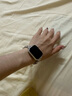 屹謳 蘋(píng)果手表表帶apple iwatch珍珠水晶金屬表鏈ultra/S9/S8/7/6/5/SE女款創(chuàng  )意手鏈·41/40/38mm鉆石銀 曬單實(shí)拍圖