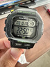 卡西歐（CASIO）時尚經(jīng)典小方塊多功能持久電力休閑男士運動手表 WS-1400H-1AVDF 曬單實拍圖