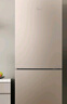 美的（Midea）兩門(mén)二門(mén)雙開(kāi)門(mén)國家補貼節能租房小型家用電冰箱風(fēng)冷無(wú)霜小冰箱BCD-185WM(E)雙系統以舊換新 曬單實(shí)拍圖