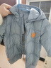貝肽斯三防兒童羽絨服男童秋冬2025新款嬰幼兒羽絨外套女童冬裝 曬單實(shí)拍圖