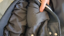 MQD童裝男大童冬季學(xué)院風(fēng)棒球領(lǐng)羽絨服 黑色 170 曬單實(shí)拍圖