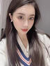 栢啟歆耳釘蝴蝶結(jié)珍珠耳夾韓系甜美可愛精致耳環(huán)小巧設(shè)計(jì)高級(jí)感百搭耳飾 蝴蝶結(jié)皓石耳釘【一對(duì)】 曬單實(shí)拍圖