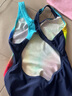速比濤（Speedo）兒童泳衣連體專(zhuān)業(yè)訓練抗氯柔軟貼合女中大童青少年游泳衣防曬度假 海軍藍【肩部活動(dòng)自如,無(wú)束縛】 140 -150cm【11-12歲】 曬單實(shí)拍圖