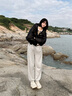 自巧【三重蓄熱】小個(gè)子肯豆風(fēng)短款羽絨服女2024冬季新款長(zhǎng)款外套 謐黑色短款 XXS (1碼) 曬單實(shí)拍圖