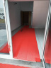 金诗洛 S型PVC镂空地毯 塑胶防水泳池垫浴室厕所防滑垫 3.5厚0.9m宽*1m红色 JM0020 实拍图