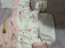 童泰0-3月新生兒半背衣秋冬季純棉衣服初生寶寶夾棉居家內(nèi)衣2件裝 粉色 59 cm 曬單實(shí)拍圖