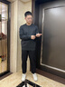 萊克斯頓【商場(chǎng)同款】男裝春季時(shí)尚休閑羊毛衫圓領(lǐng)針織衫打底上衣 深灰色 2XL 曬單實(shí)拍圖