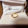 周生生新年黃金戒指 足金光身素圈戒 結婚可作對戒79430R計價(jià)12圈5.5克 曬單實(shí)拍圖
