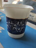 成藝 公道杯陶瓷功夫茶具配件茶海大號(hào)公道海分茶器青花瓷茶漏茶葉過(guò)濾套組濾茶器 3錦上添花怡尚1號(hào)海 曬單實(shí)拍圖
