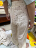 LUSON【跳跳糖】小O寶童裝寶寶山本褲女夏2025新款女童闊腿直筒褲 曬單實(shí)拍圖