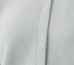 無印良品（MUJI）女式 毛圈 開衫 女外套長(zhǎng)袖25年秋季上衣 女裝圓領(lǐng)BB2SRA5A 淺藍(lán)色 L （165/88A） 曬單實(shí)拍圖