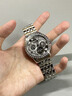 歐品客瑞士認證品牌十大手表男機械表全自動(dòng)男士手表鏤空多功能高檔男表 典藏版-3252-鋼帶本白 曬單實(shí)拍圖