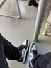 耐克（NIKE）AIR JORDAN 1 LOW 影子灰耐磨低幫復古籃球鞋 553558-040 42 曬單實(shí)拍圖