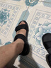 邁爾賓（MERLLBINY）男士沙灘鞋涼鞋男款2024年最新款戶外休閑運(yùn)動(dòng)涼拖鞋 黑色 42 【標(biāo)準(zhǔn)尺碼】 曬單實(shí)拍圖
