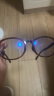 睛姿（JINS）防蓝光眼镜SCREEN HEAVY40%防蓝光防辐射平光镜可定制FPC17A003 387 棕色 实拍图