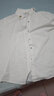 暖喬全棉白襯衫女長(cháng)袖寬松春秋刺繡彩色扣子設計感小清新休閑純棉襯衣 白色 L（135-150斤） 曬單實(shí)拍圖