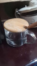 CEROUKY 簡約透明玻璃杯牛奶早餐杯子奶茶兒童燕麥泡茶水杯 透明款單杯 350ml 1只 曬單實(shí)拍圖