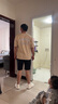 零度【楊爍聯(lián)名同款】輕量零感厚底西裝小白鞋休閑板鞋男 白色 41  曬單實(shí)拍圖