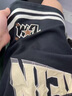 唐號美式籃球運動(dòng)短褲男女夏季潮牌刺繡hiphop五分褲高街痞帥休閑短褲 黑色 XL 曬單實(shí)拍圖