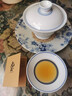 九土 景德鎮(zhèn)手工薄胎復(fù)古青花蓋碗功夫茶具蓋碗景德鎮(zhèn)手繪蓋碗 青花蓋碗 曬單實(shí)拍圖