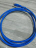 安普康（AMPCOM）成品六類網線3米 CAT6類網絡跳線 千兆UTP非屏蔽家用工程配線架交換機連接線纜 藍色AMC6BU71830 曬單實拍圖