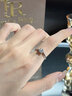 FR鉆石戒指女PT950鉑金結(jié)婚求婚真愛(ài)戒指一克拉婚戒七夕禮物 【甜蜜示愛(ài)】10分鉆IJ色/SI 曬單實(shí)拍圖