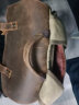 亚飞（YOPHY） 新款摄影包单反双肩数码背包防水大容量腊染帆布背包户外相机包电脑包QS-K-011 卡其色 实拍图