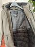皮爾卡丹（pierre cardin）2025新款羽絨服男冬季白鵝絨中長(cháng)款冬裝外套可拆內膽加厚 D2266卡其色 脫卸內膽（鵝絨） XL 180(135-150斤) 曬單實(shí)拍圖