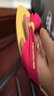 havaianas哈唯納SlimTucano植物印花人字拖度假外穿平底夾腳拖鞋 1749-檸檬汁粉色 35-36 曬單實(shí)拍圖