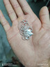 從也刻字實(shí)心9999純銀項(xiàng)鏈吊墜生肖龍蛇鼠?；⑼民R羊猴雞狗豬男女小孩 [牛]小吊墜9999足銀(優(yōu)質(zhì)版)) 曬單實(shí)拍圖