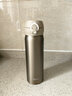 膳魔師（THERMOS） Ti保溫杯鈦杯子純鈦保溫杯男女保溫保冷車(chē)載水杯大容量500ml禮盒 TCTG-500礦石金 曬單實(shí)拍圖