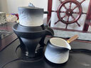 祥業(yè)海浪懶人自動(dòng)功夫茶具整套裝帶茶盤家用泡茶壺茶杯辦公室會(huì)客禮盒 漸變黑海浪自動(dòng)茶道茶罐茶洗14件 曬單實(shí)拍圖