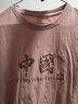 萊夢(mèng)德2025夏季中國(guó)風(fēng)黑悟空京劇國(guó)潮臉譜親子裝短袖純棉T恤四口全家裝 粉 120 女童 曬單實(shí)拍圖