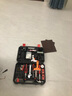 卡夫威爾 沖擊電鉆 家用工具箱套裝大號維修安裝水電木工日常家居工具組套 122件套12V鋰電鉆套裝 P3028A 曬單實拍圖