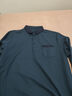 老爺車(chē)（LAOYECHE）新款爸爸裝春秋季長(cháng)袖t恤男中老年人男士休閑寬松POLO領(lǐng)上衣口袋 藏青色 175(建議130-150斤) 曬單實(shí)拍圖
