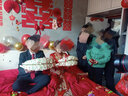 羅蒙（ROMON）輕熟風(fēng)休閑大碼西服套裝男韓版修身兩粒扣三件套通勤商務(wù)小西裝潮 黑色【西裝+西褲】 2XL (建議135-145斤內(nèi)) 曬單實(shí)拍圖