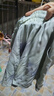 對(duì)白時(shí)尚別致扎染雪紡套裝女2025夏新款撞色寬松襯衫輕薄休閑短褲 迷霧綠 S 曬單實(shí)拍圖