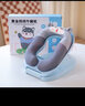 蓓斯曼夏季冰絲午睡枕趴睡枕頭小學(xué)生午休枕桌上睡覺(jué)可折疊午睡神器兒童 哈士奇 四檔折疊午睡枕【LD】 26*18.5厘米 曬單實(shí)拍圖