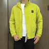 杰遜斯外套男春秋季薄款上衣服2025新款高級(jí)感潮流痞帥立領(lǐng)夾克男裝褂子 A343-JK153檸檬綠（常規(guī)款） XL （130-145斤） 曬單實(shí)拍圖