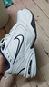 耐克輕便訓練鞋老爹鞋冬季健身緩震運動(dòng)NIKE MONARCH 4 415445 102白色/金屬銀/深藏青 39 (245mm) 曬單實(shí)拍圖