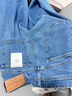 Calvin KleinJeans四季款男士休閑通勤簡約ck合體版微彈洗水牛仔褲J325694 1AA-牛仔淺藍(lán) 34 曬單實(shí)拍圖