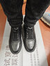 金利來(lái)（Goldlion）皮鞋男款2026年春季時(shí)尚休閑皮鞋柔軟舒適松緊帶商務(wù)高端男士皮鞋 黑色 38 （歐碼，偏大一碼） 曬單實(shí)拍圖