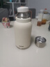 蘇泊爾保溫杯茶水分離大容量隨享水杯車(chē)載戶(hù)外便攜雙飲兒童男女士大肚杯 316L不銹鋼內膽天幕白1.2L 曬單實(shí)拍圖