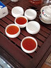 聚晟羊脂玉瓷品茗杯德化手工高白陶瓷功夫主人聞香單茶杯小茶碗 白瓷禪定杯45ml*六個 曬單實拍圖