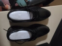 奥康（Aokang）男鞋牛皮皮鞋男士商务正装圆头系带低帮鞋子 黑色内增高皮鞋 39 实拍图