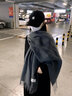 GARNUO高級(jí)感赫本風(fēng)黑色毛呢外套女中長款2025新款秋冬季小個(gè)子呢子大衣 黑色【常規(guī)內(nèi)里】 S 【80-100斤】 曬單實(shí)拍圖